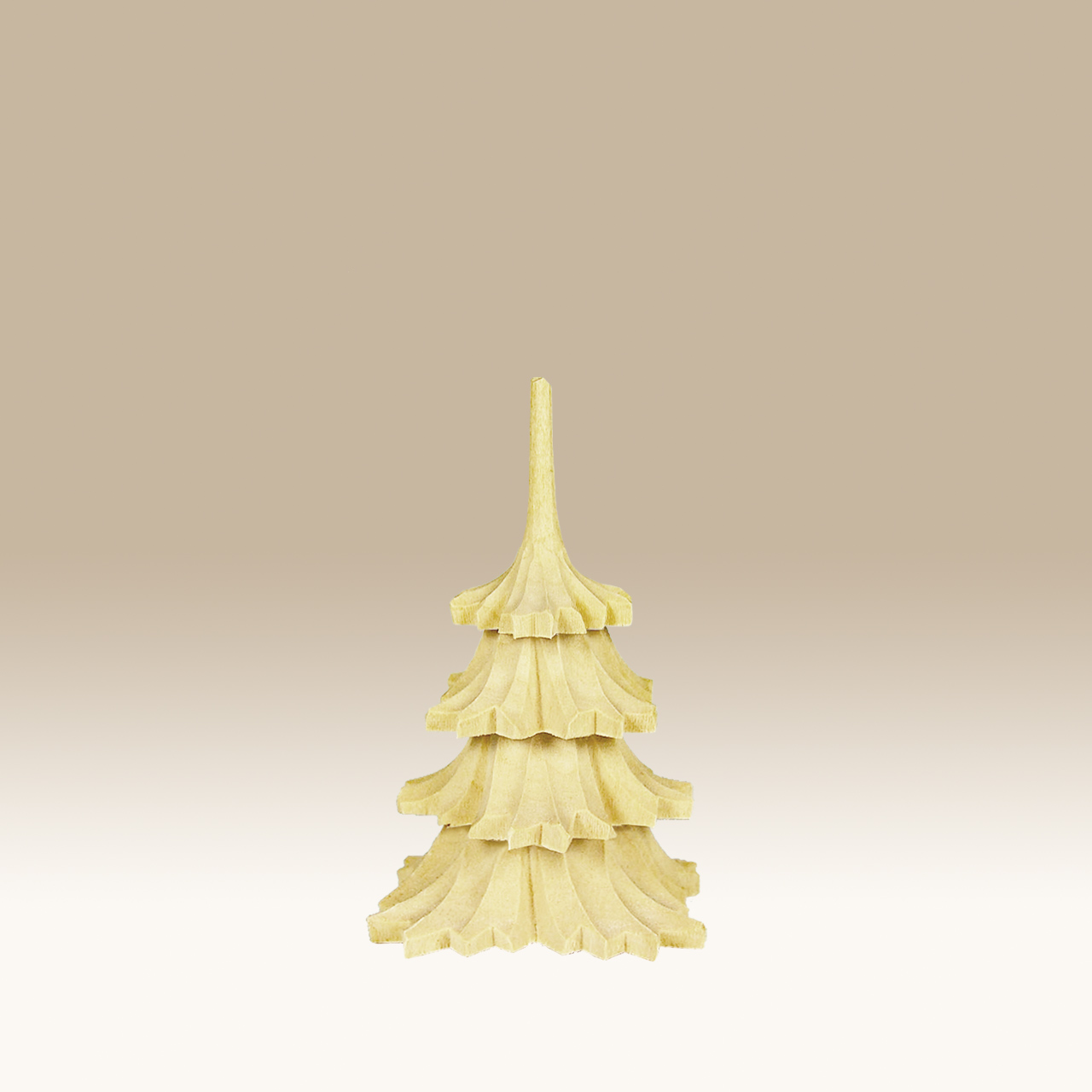 Geschnitzte Fichte, 7 cm