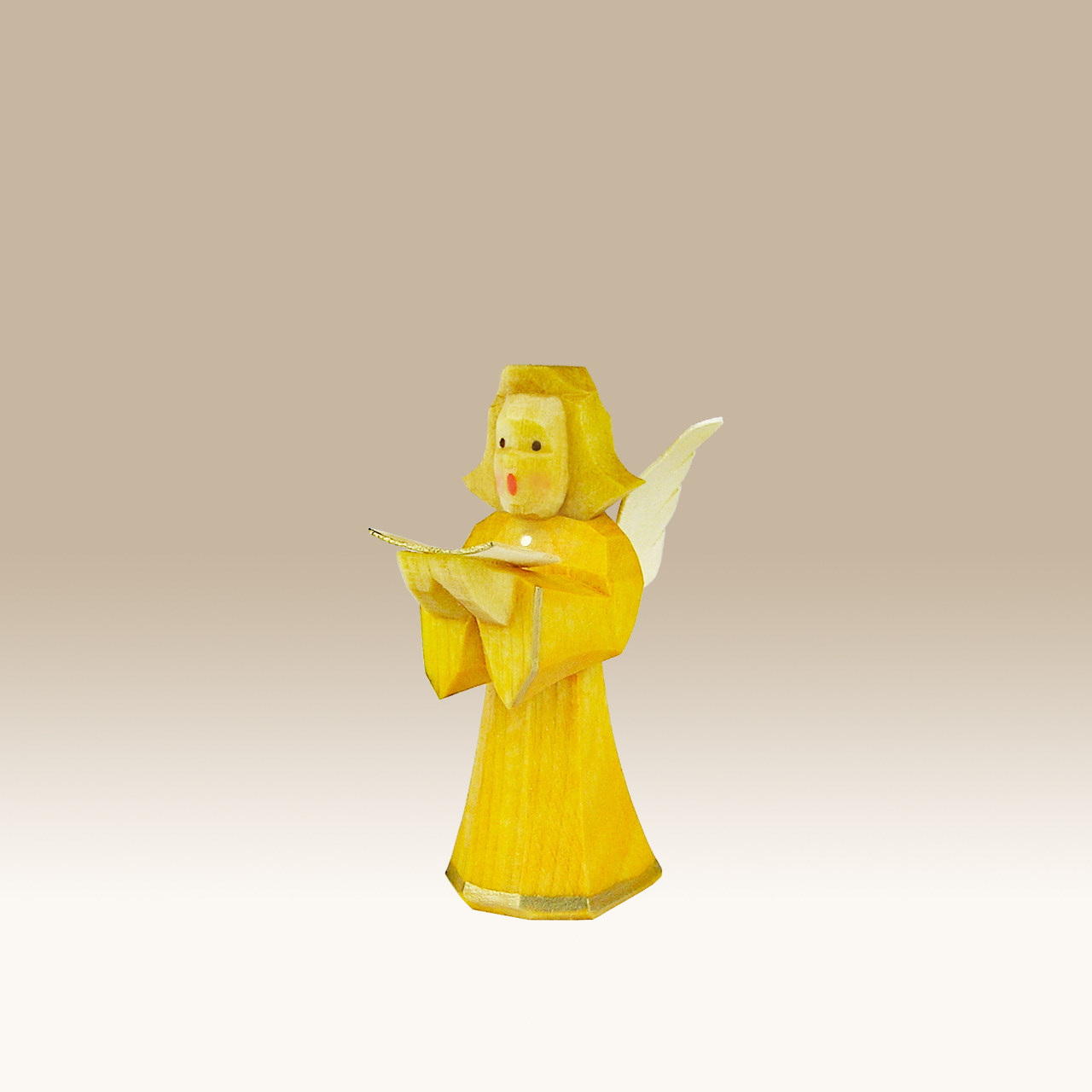 Geschnitzter Engel, Sänger