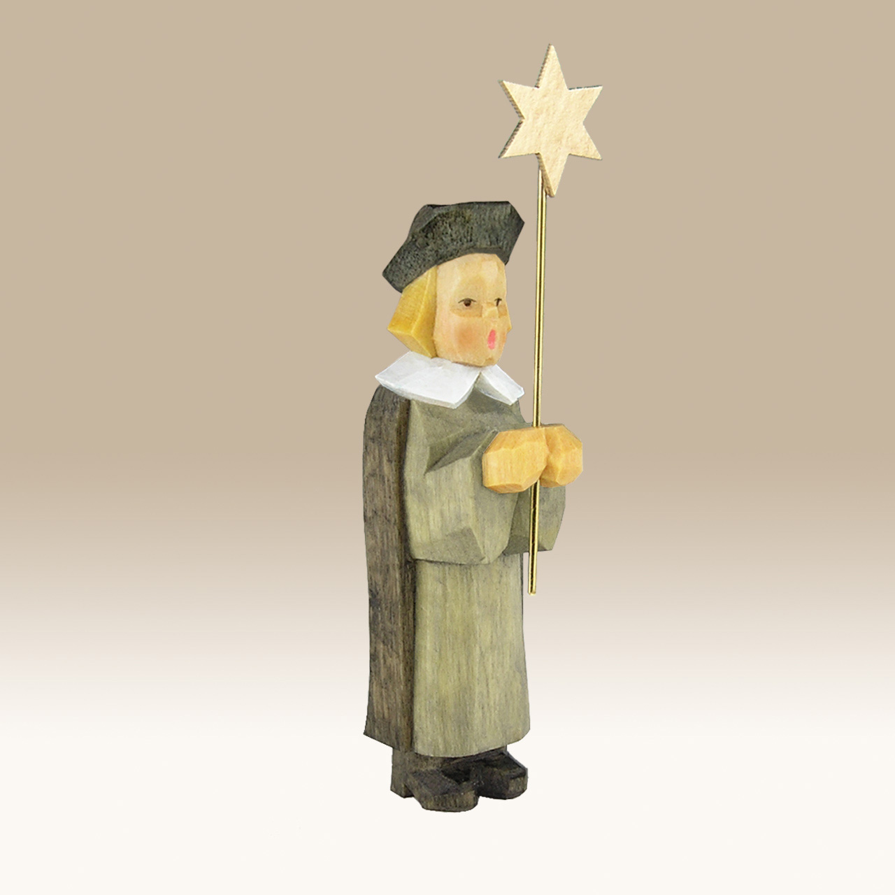 Geschnitzter Kurrende Sternträger