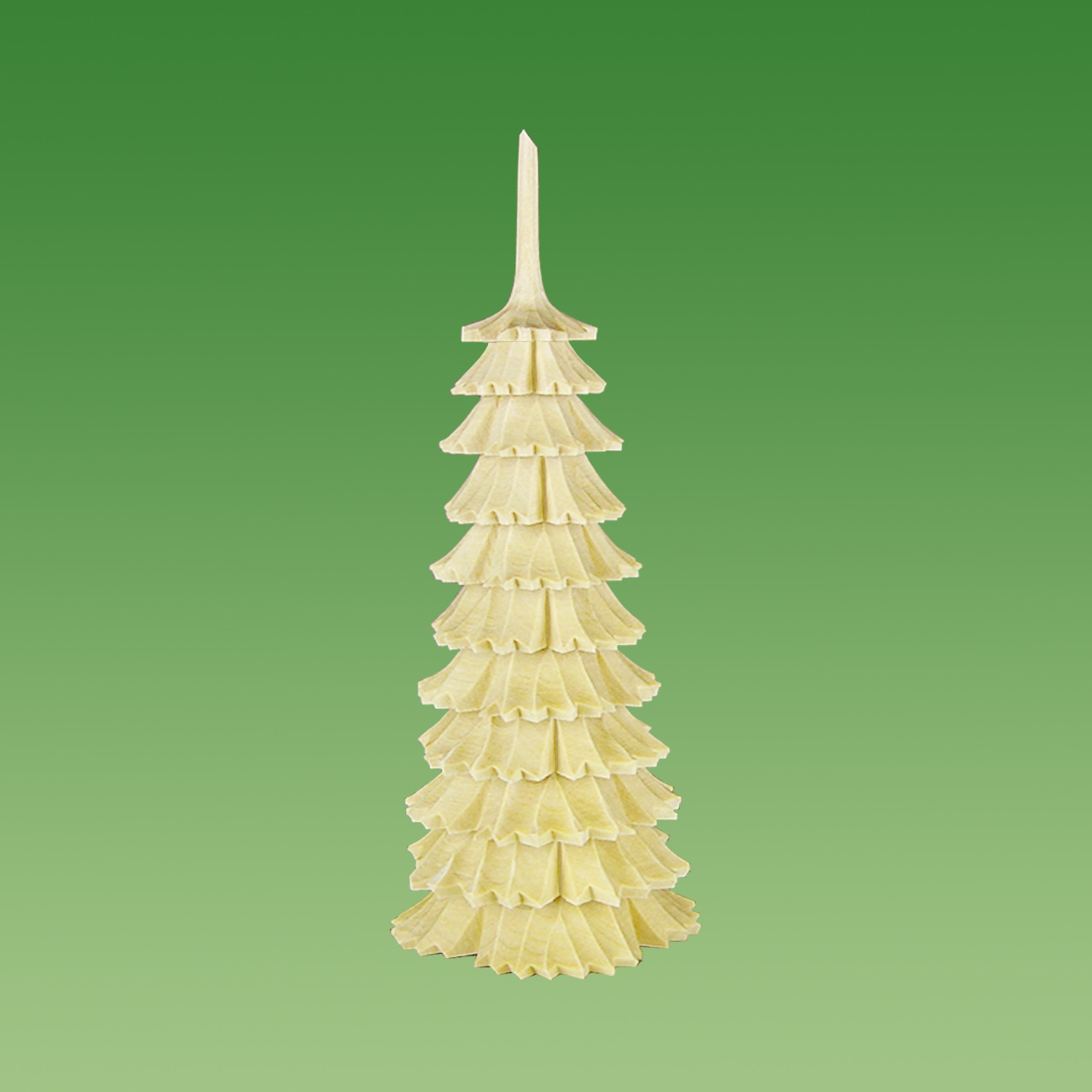 Geschnitzte Fichte, 17,8 cm