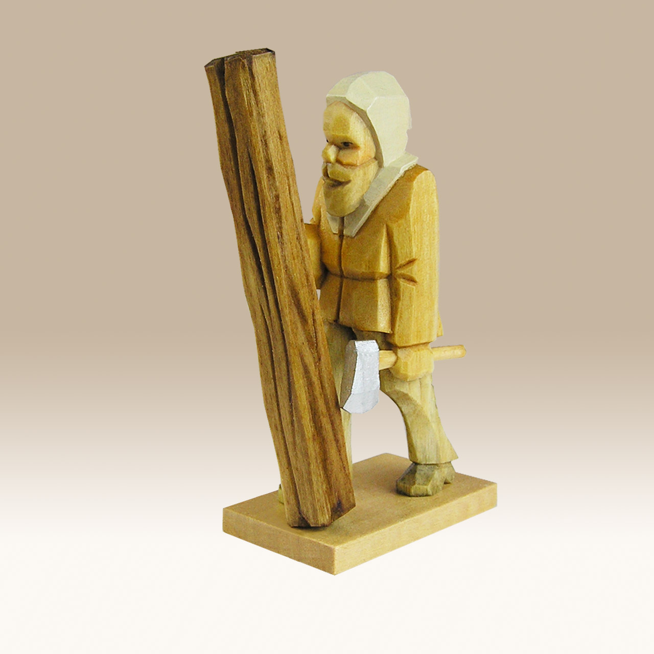 geschnitzter Bergzimmermann