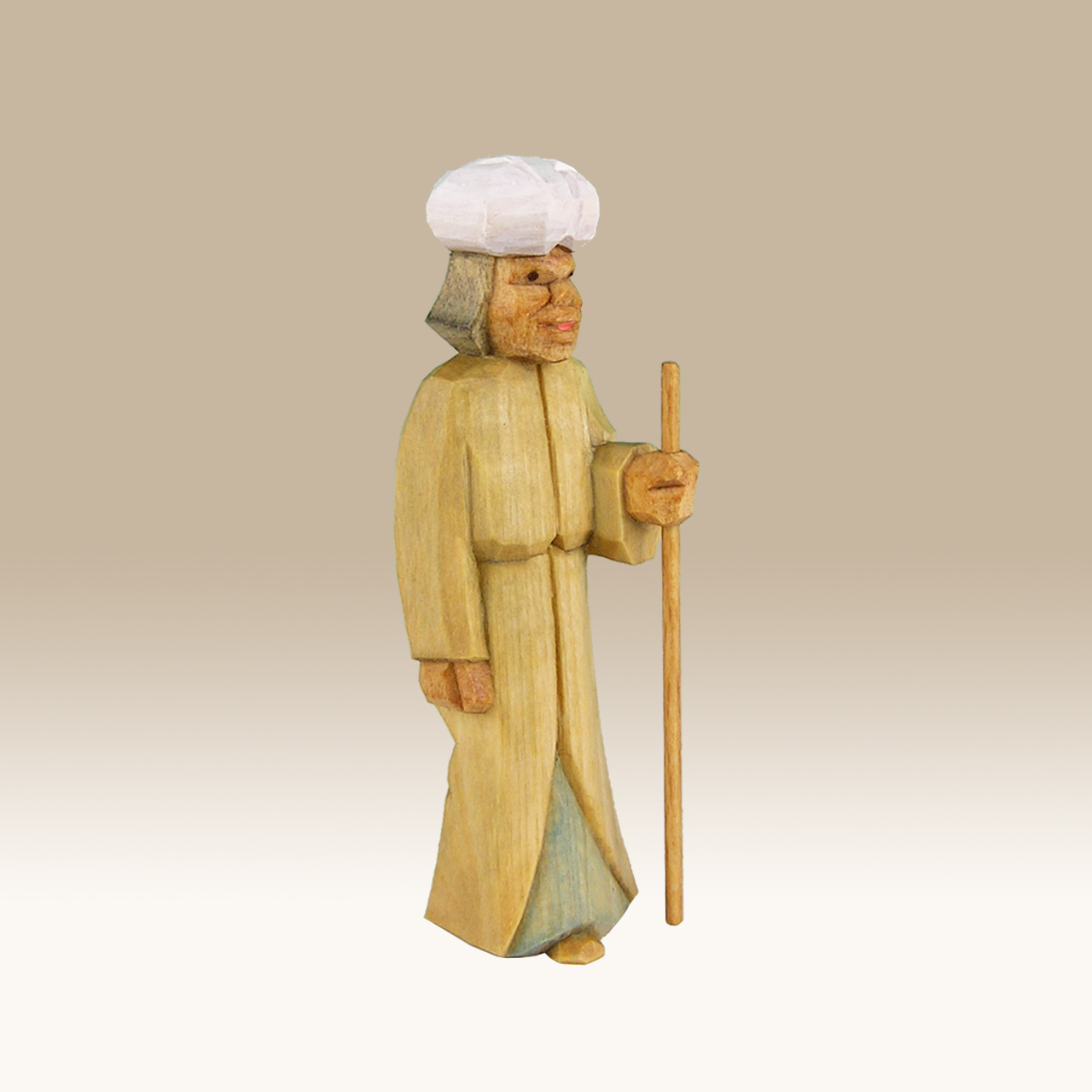 Geschnitzter Kameltreiber