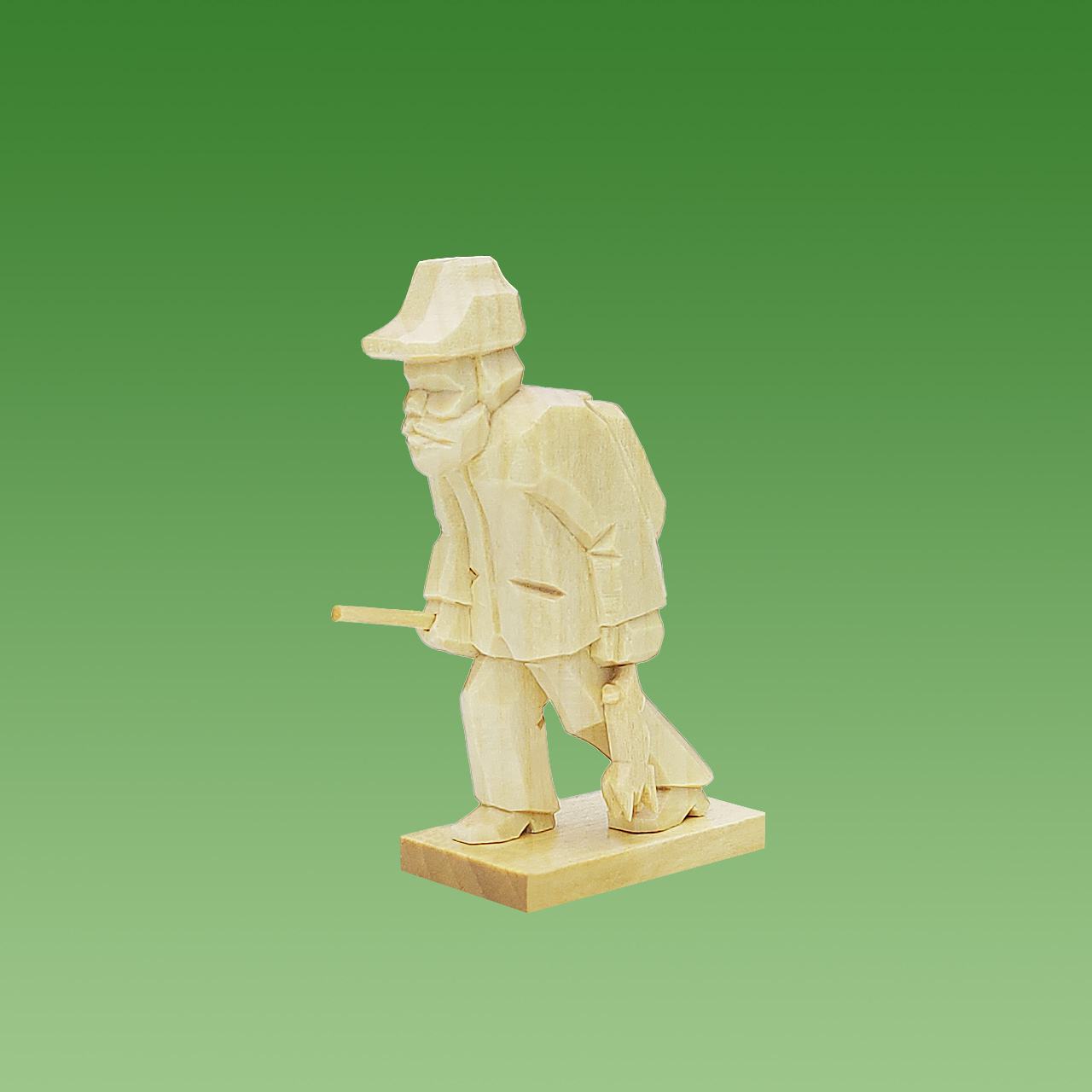 Geschnitzter Wilderer