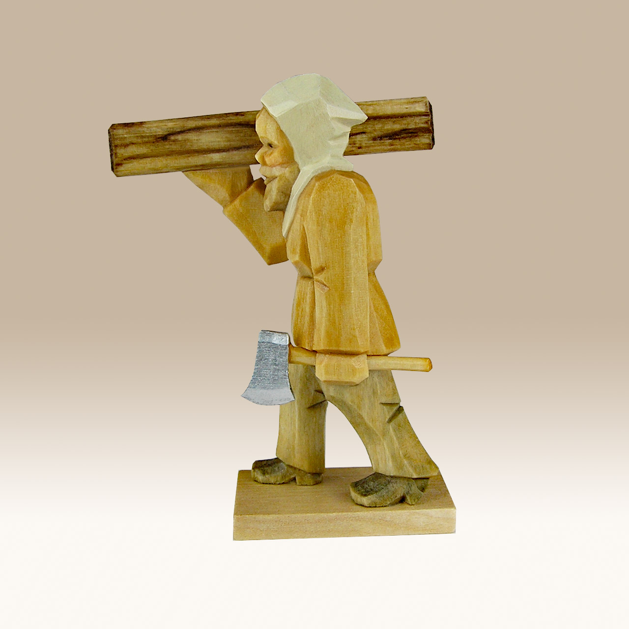 Geschnitzter Bergzimmermann