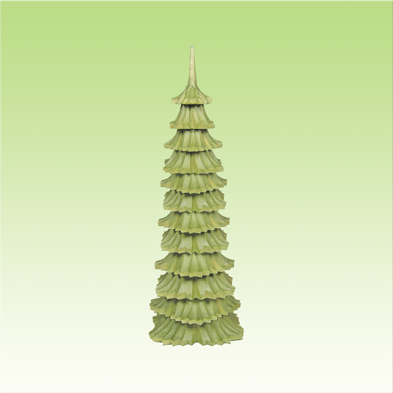 Geschnitzte Fichte, 19,5 cm