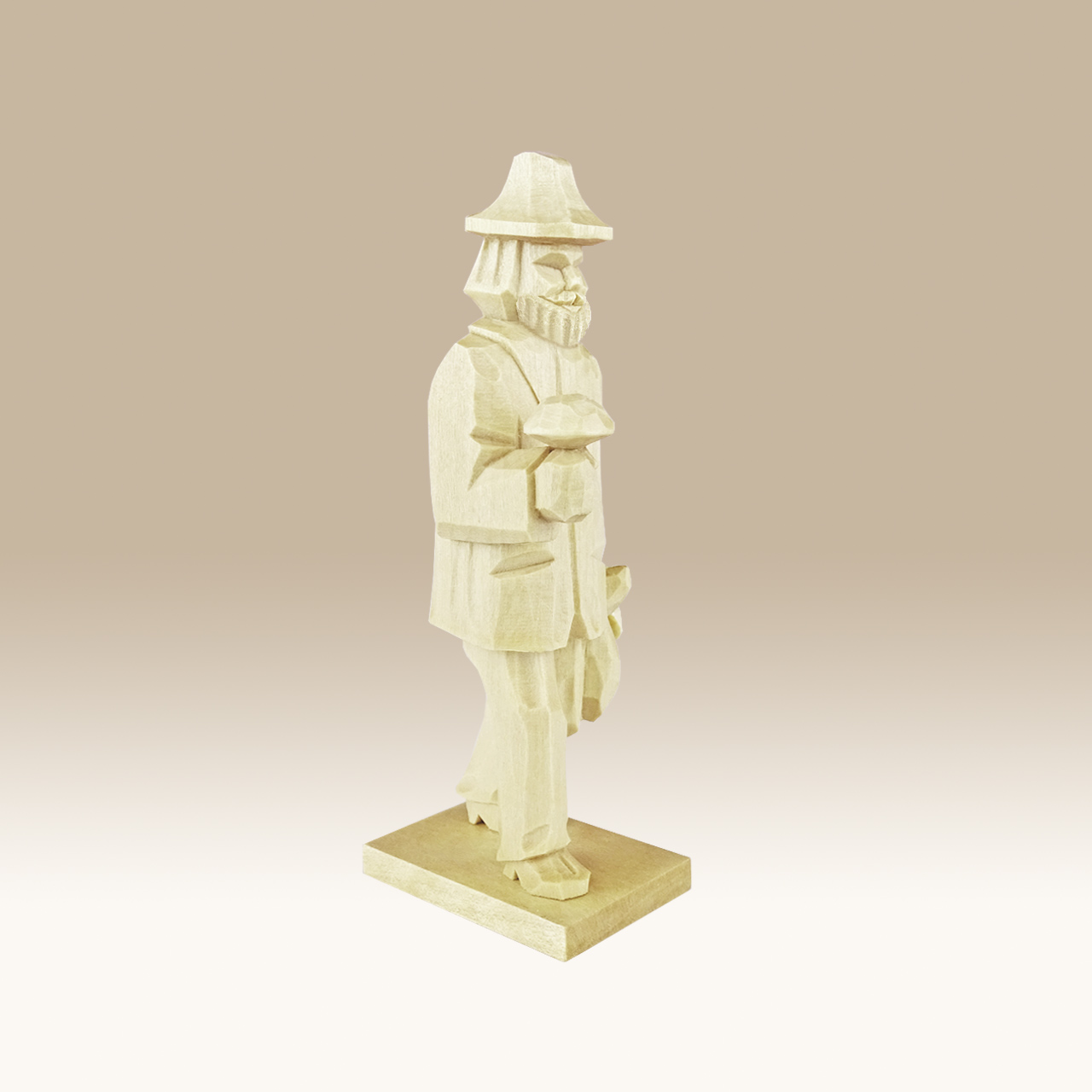 Geschnitzter Pilzmann, Typ a