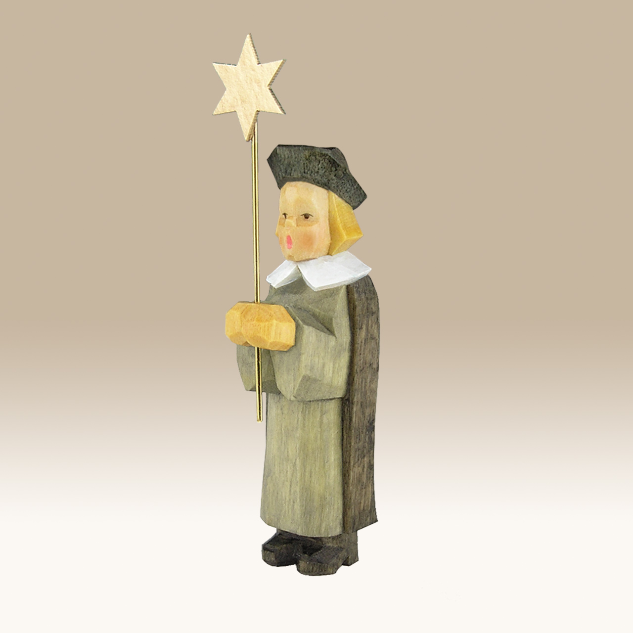 Geschnitzter Kurrende Sternträger