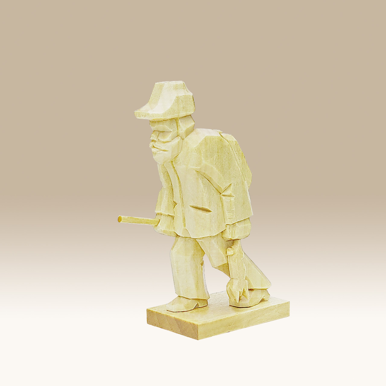 Geschnitzter Wilderer