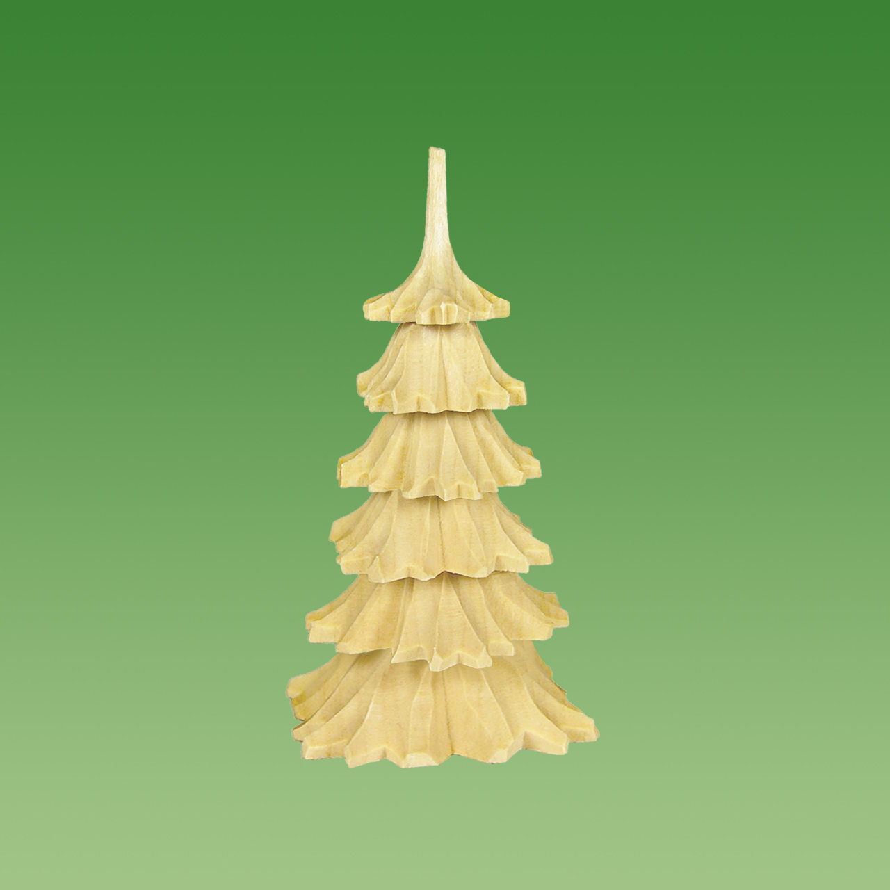 Geschnitzte Fichte, 10 cm