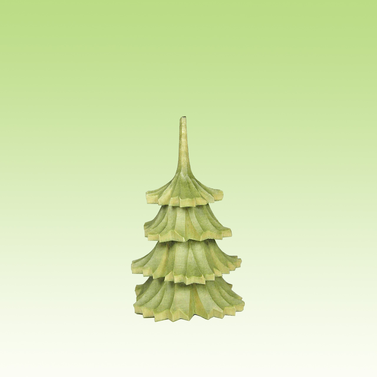 geschnitzte Fichte, 7 cm