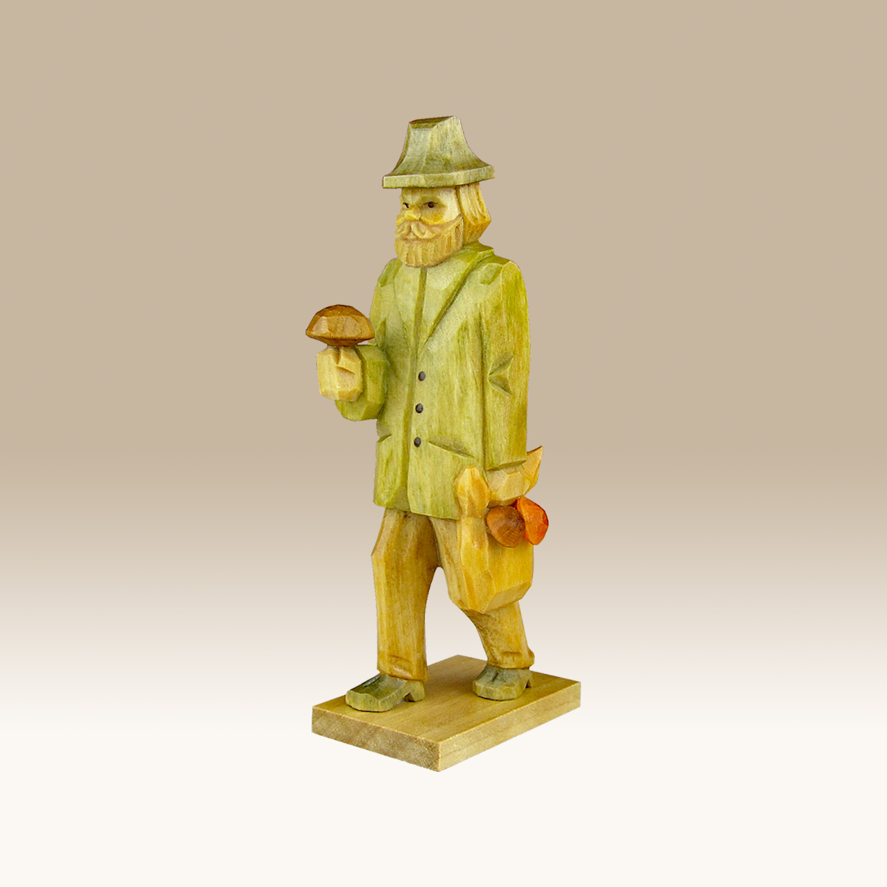 Geschnitzter Pilzmann, Typ a