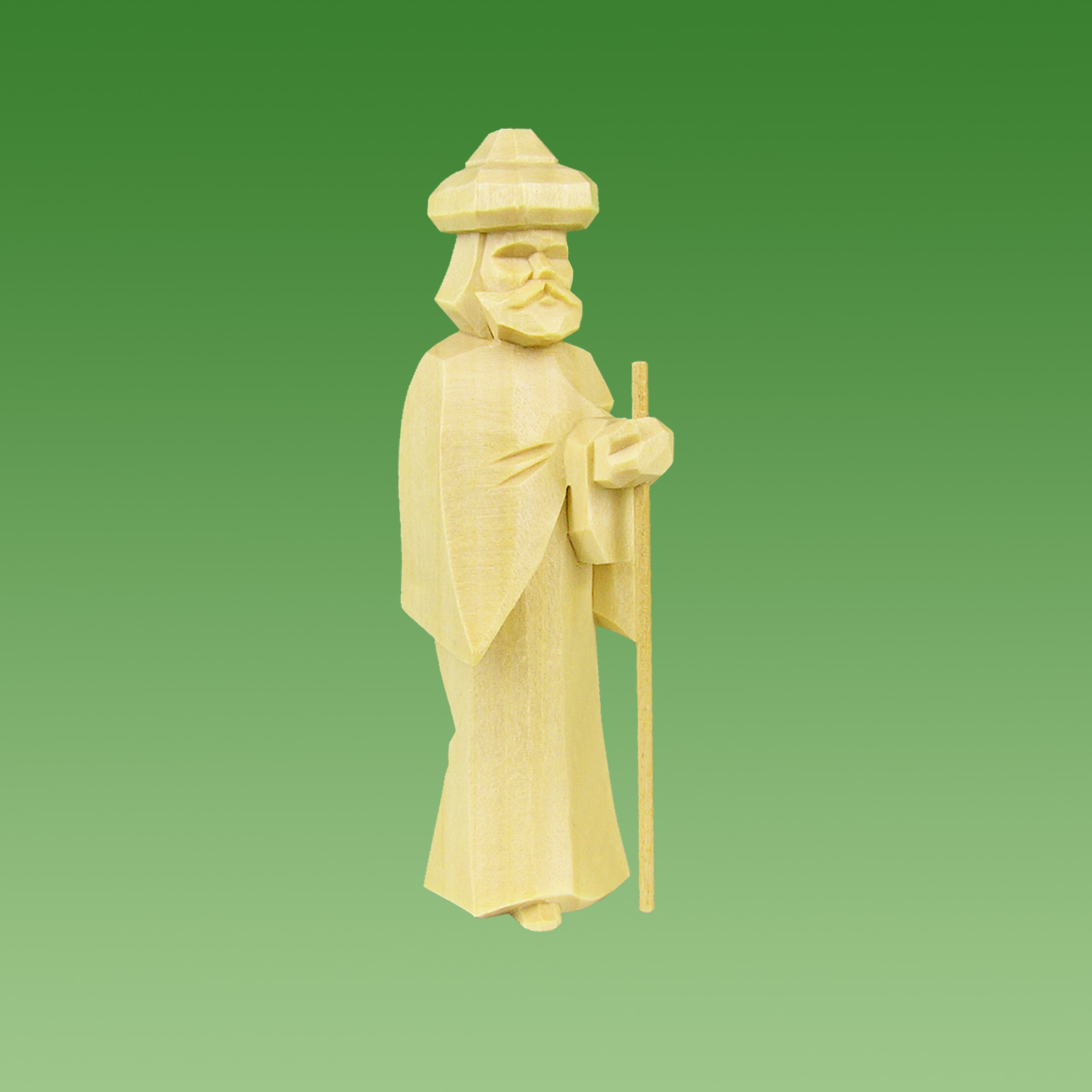 Geschnitzter Kameltreiber