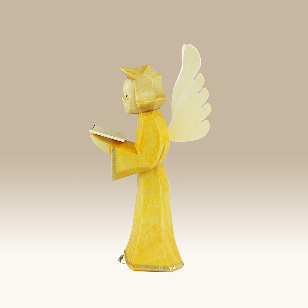 Geschnitzter Engel, Sänger