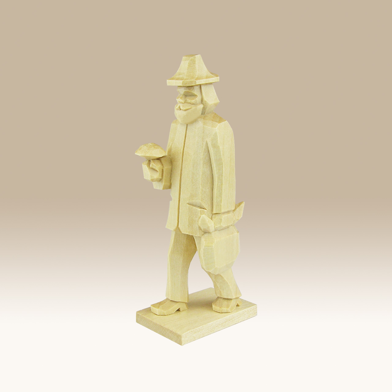 Geschnitzter Pilzmann