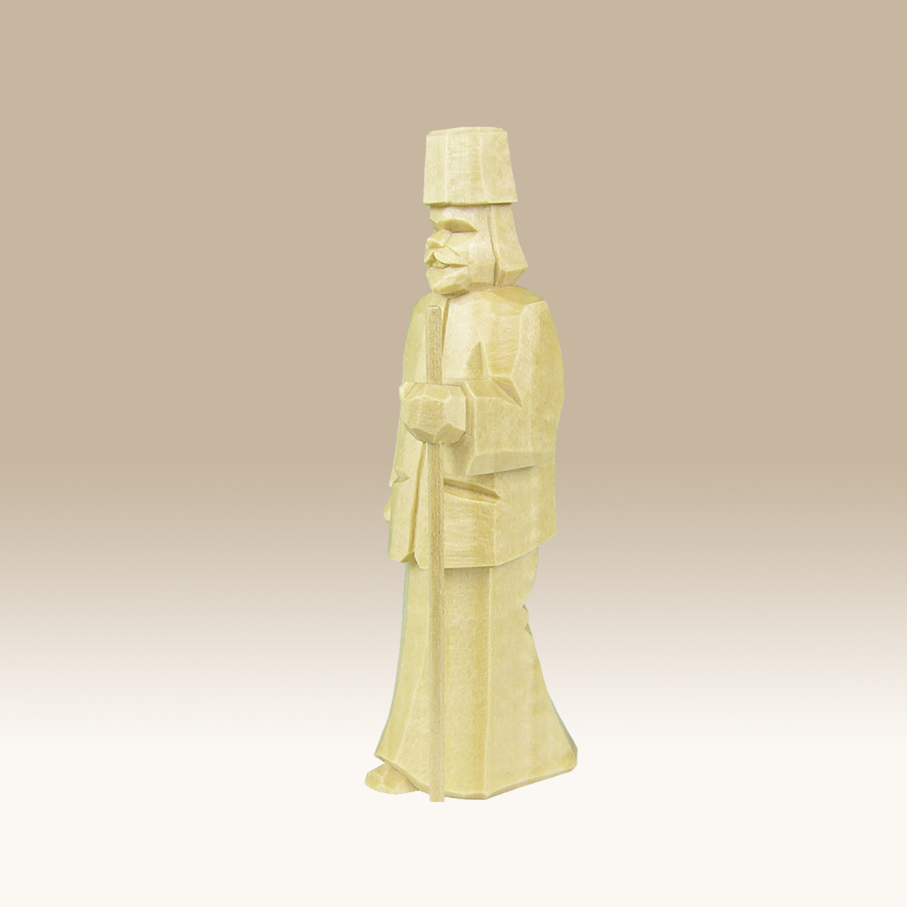 Geschnitzter Kameltreiber