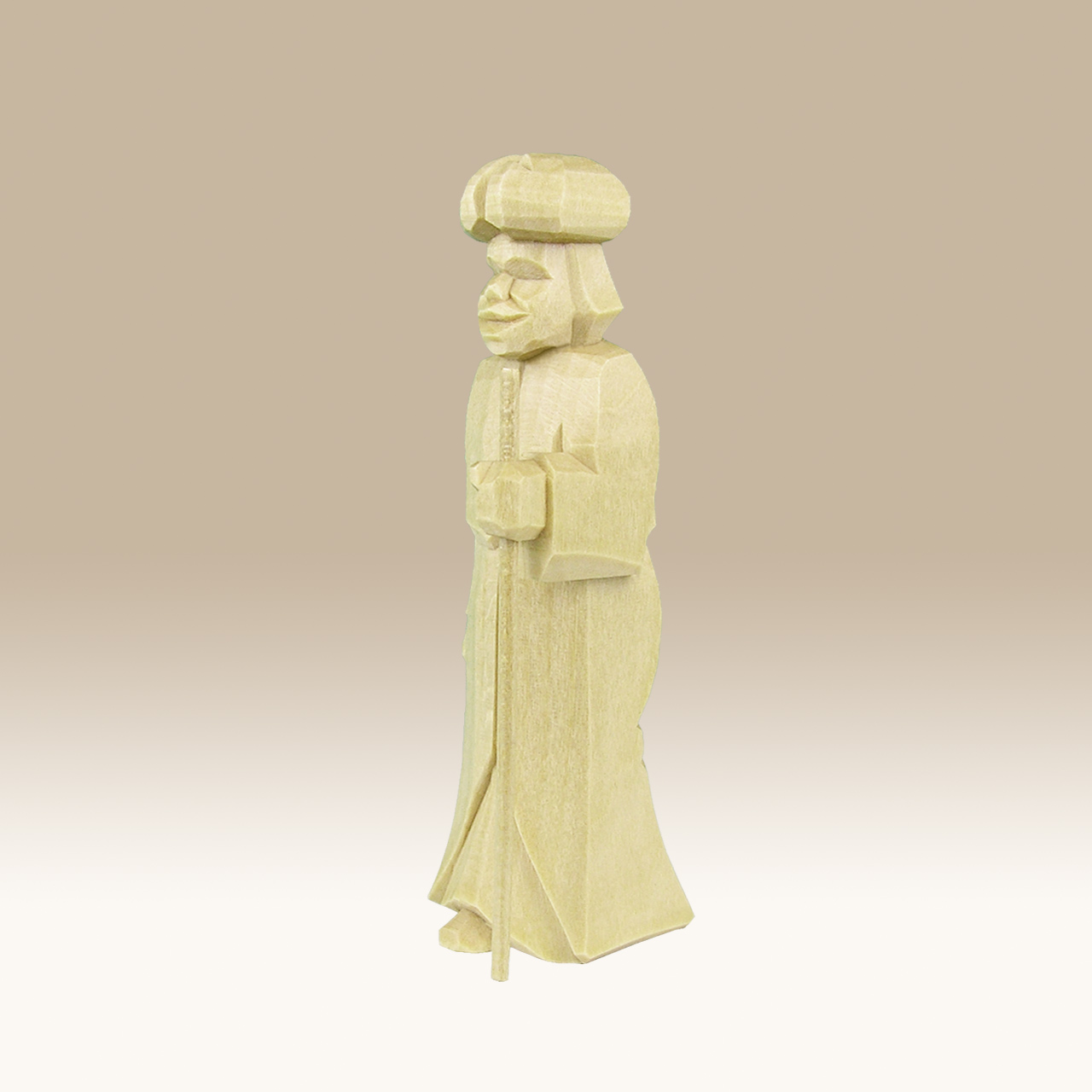 Geschnitzter Kameltreiber