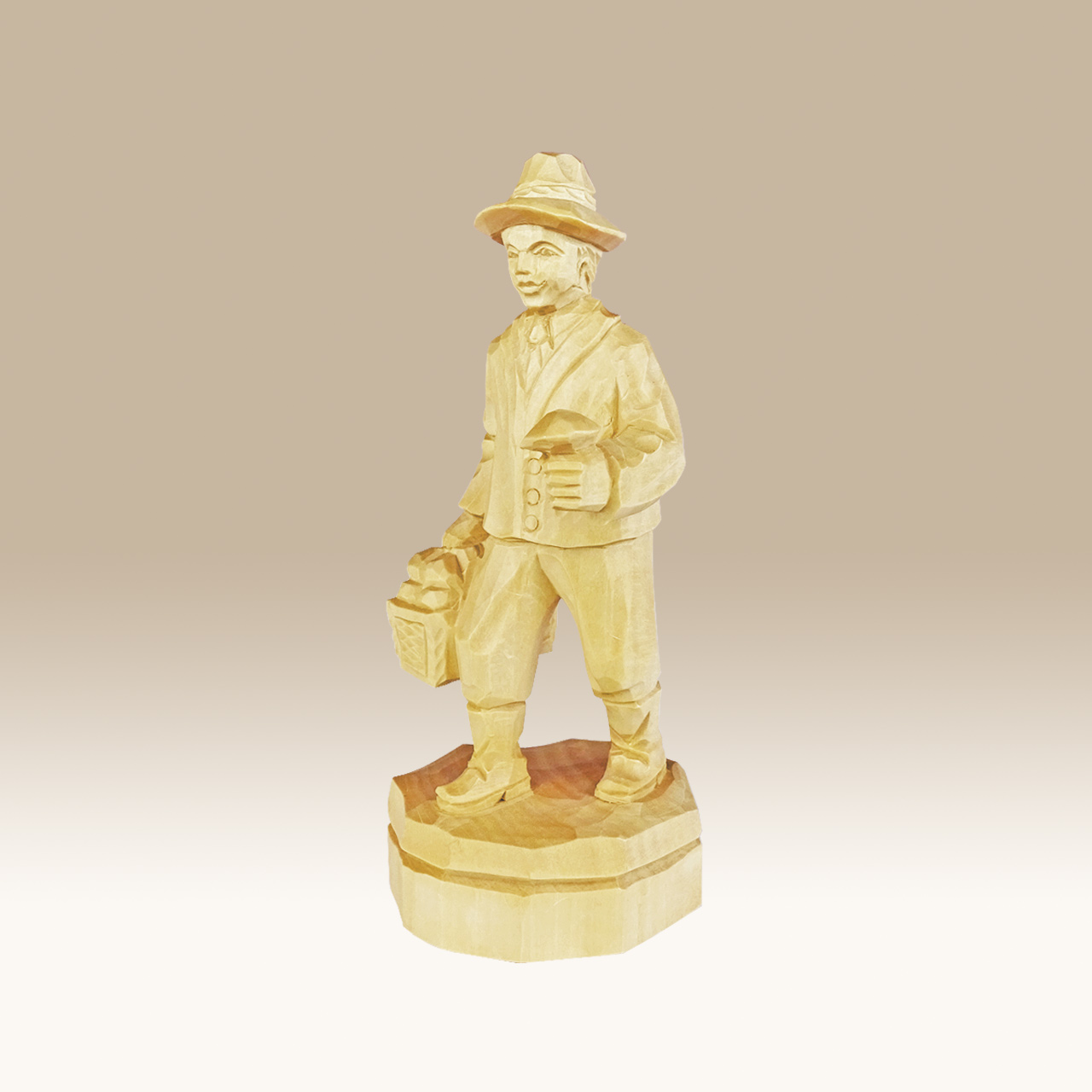 Geschnitzter Pilzmann