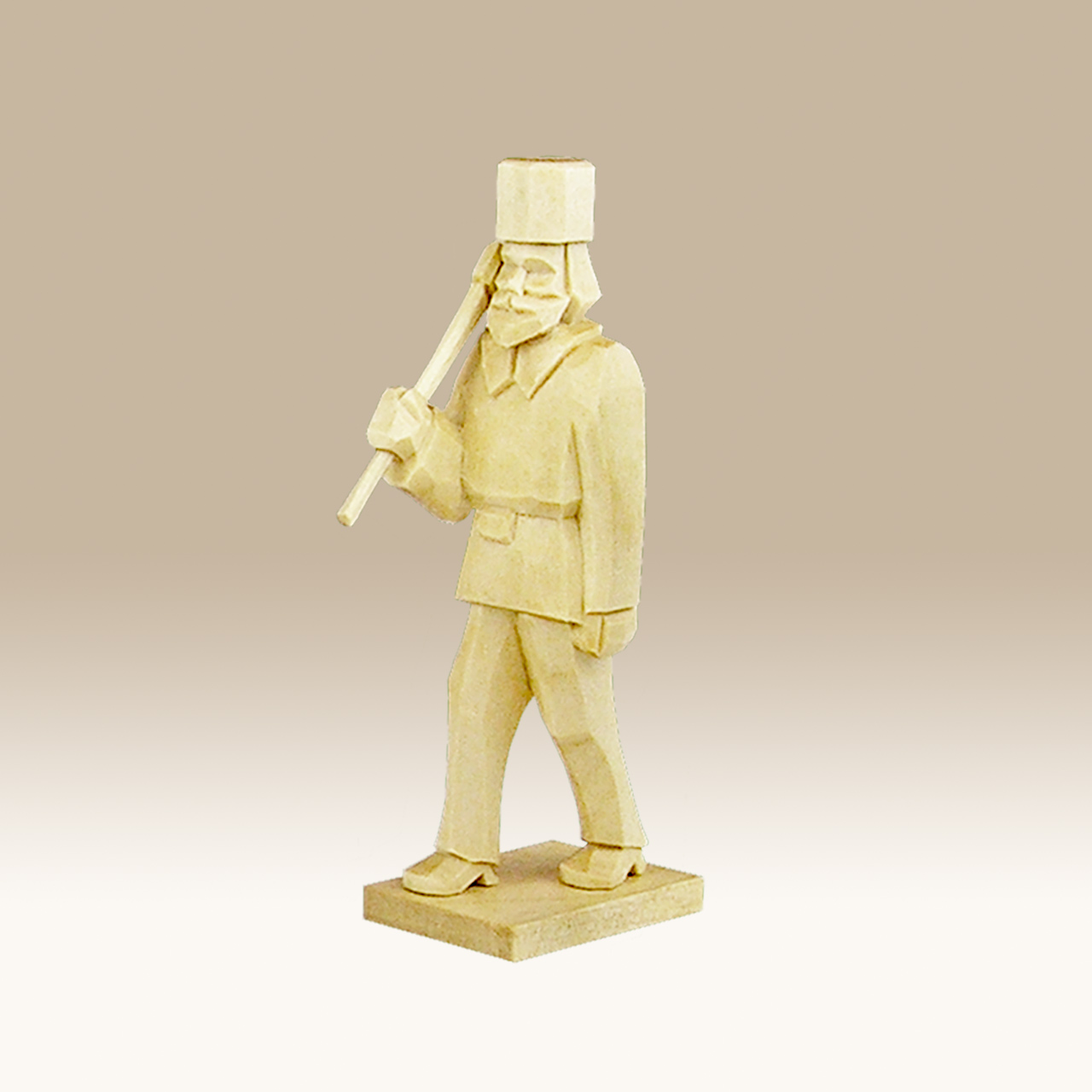 Geschnitzter Bergmann, Hauer