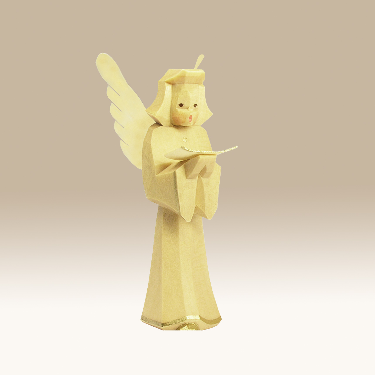 Geschnitzter Engel, Sänger