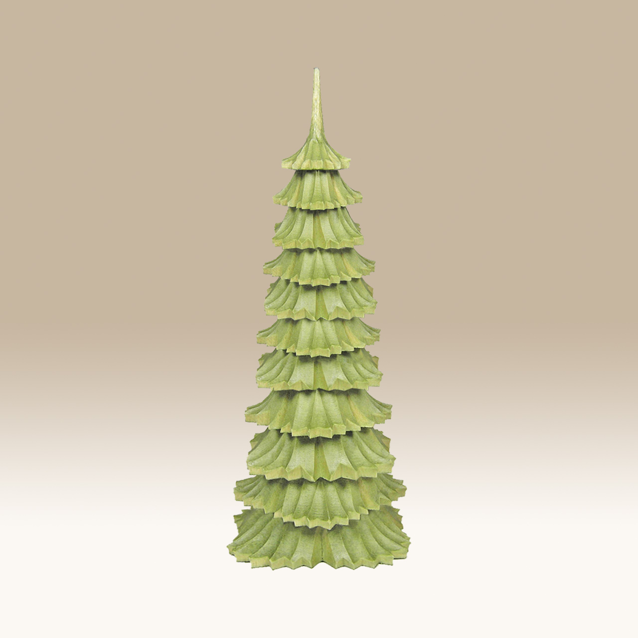 Geschnitzte Fichte, 17,8 cm