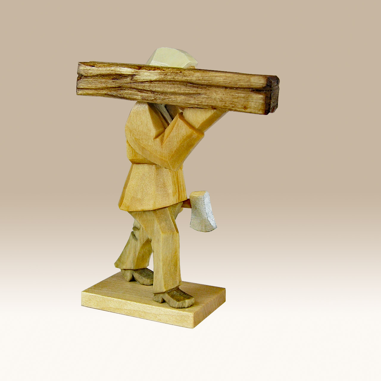 Geschnitzter Bergzimmermann