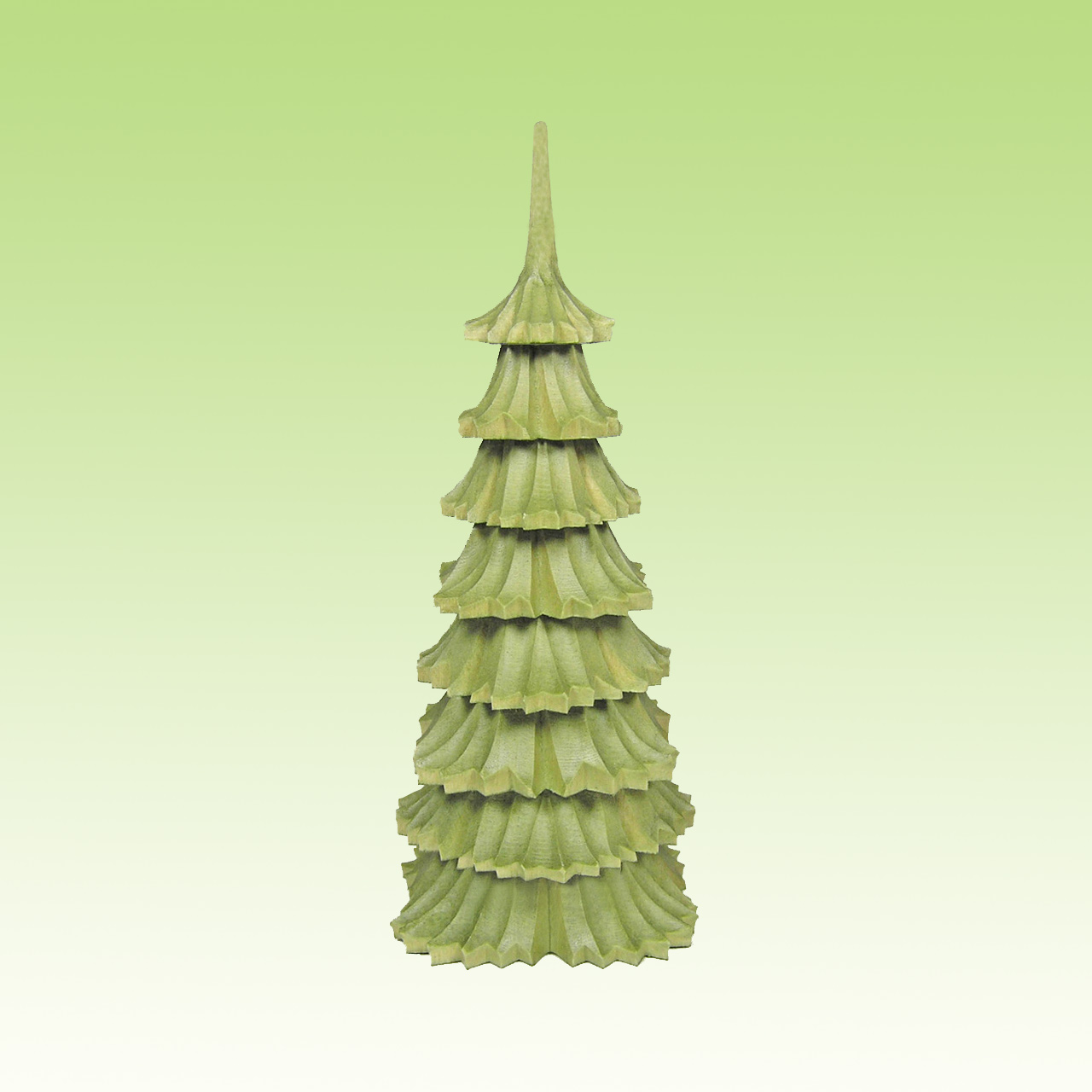 Geschnitzte Fichte, 13 cm